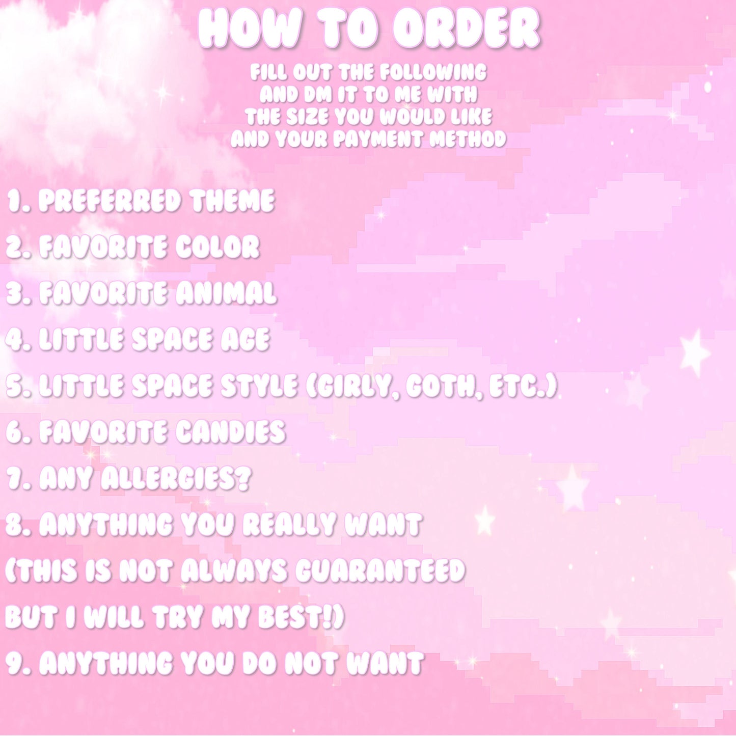 Little Space Mystery Box, Age Regression Stater Pack, Age Regression Community, SFW Gift For Your Little Girl or Boy