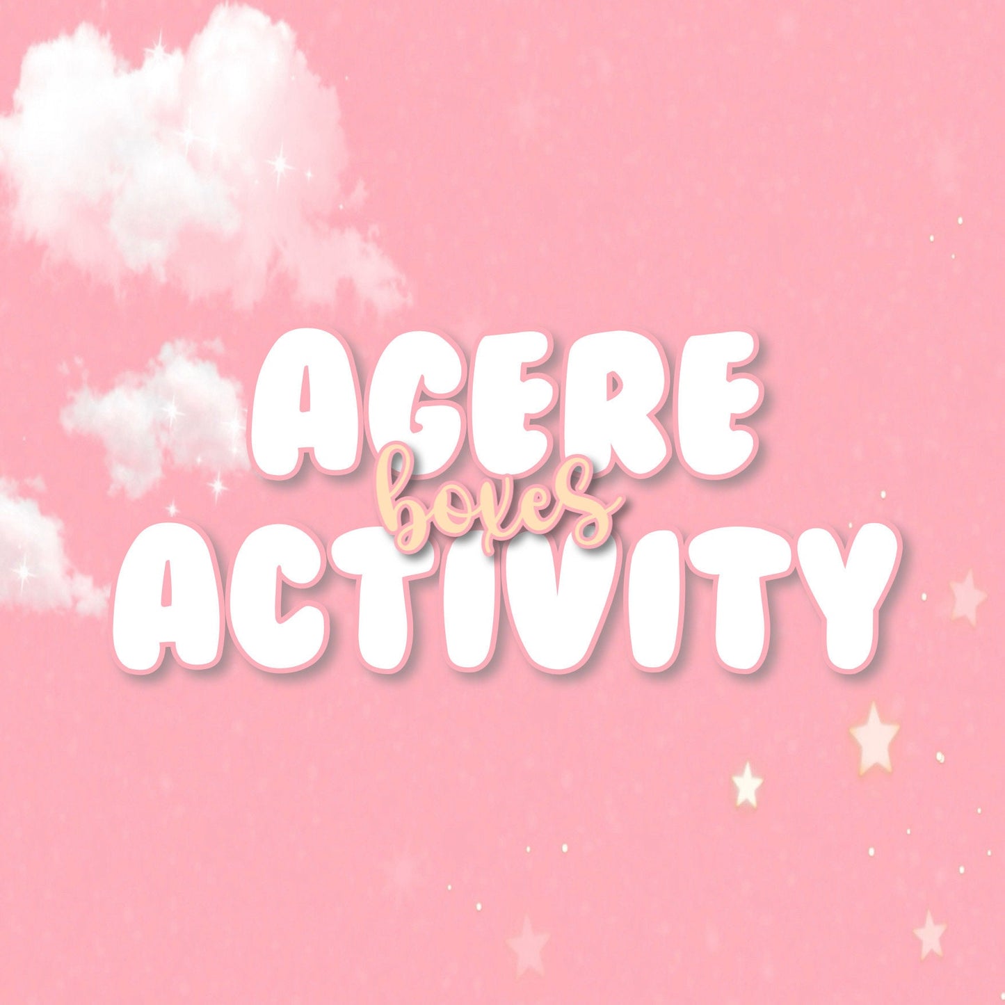 Age Regression Little Space Activity Box