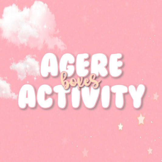 Age Regression Little Space Activity Box